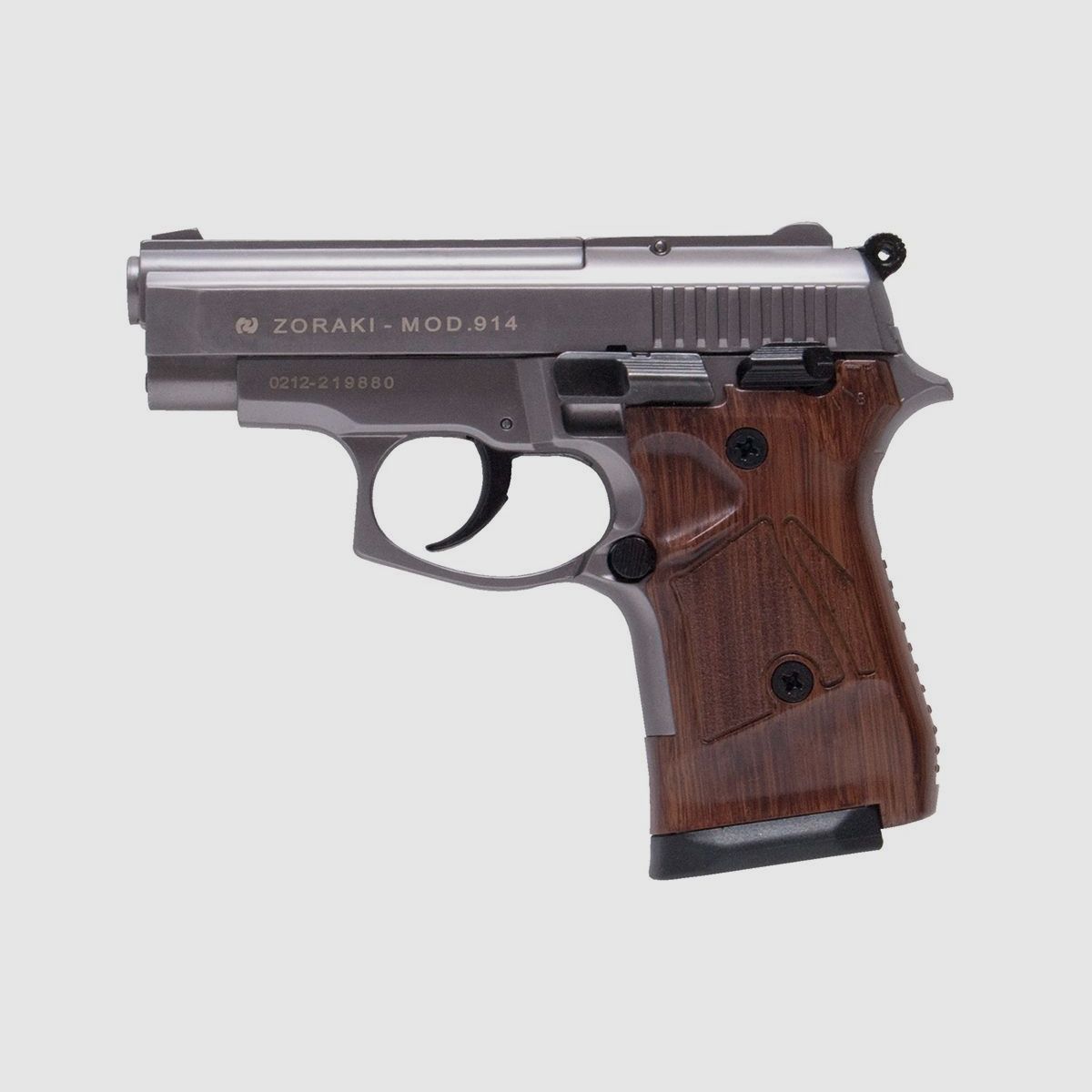 Zoraki 914-P 9mm P.A.K.Titan - mit Holzoptik-Griffschalen