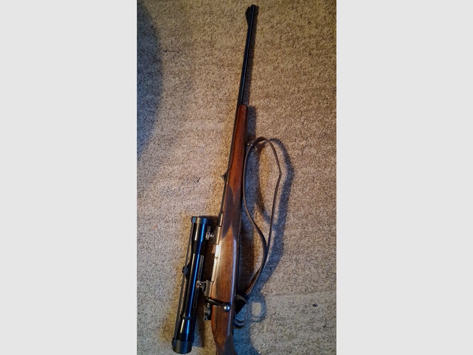 Langwaffe Brünner Repetierbüchse 7x57 mit Zielfernrohr Hubertus 6x40