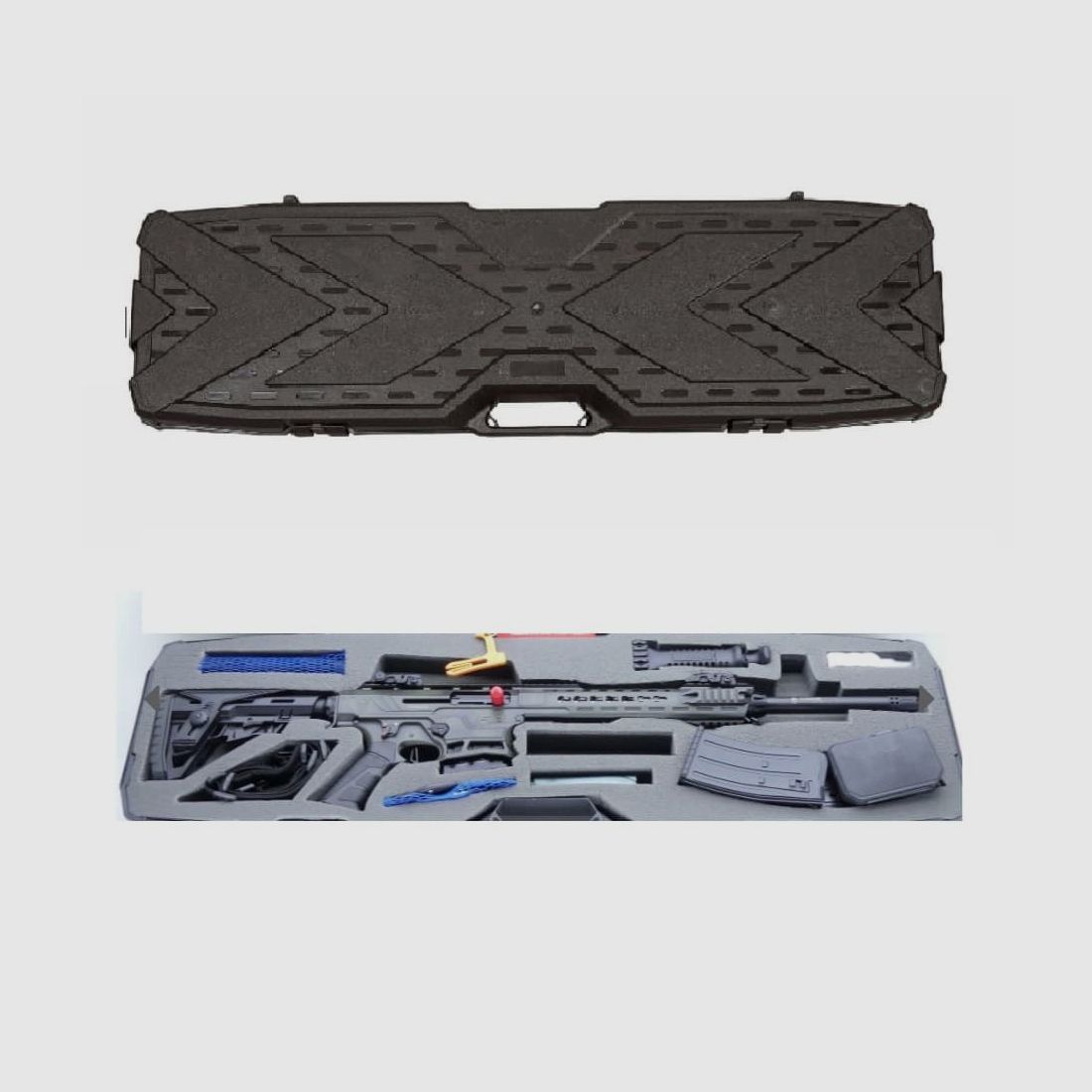 Typhoon Defence Selbstladeflinte (Magazin) Mod. F12 Sport DCSatin IPSC 12/76 LL 47cm PaketII