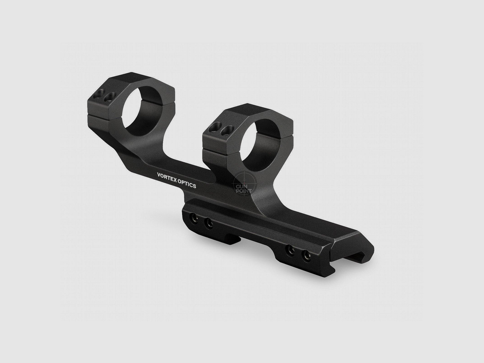 Supporto ad anello cantilever Vortex Optics da 1 pollice (offset di 2 pollici)