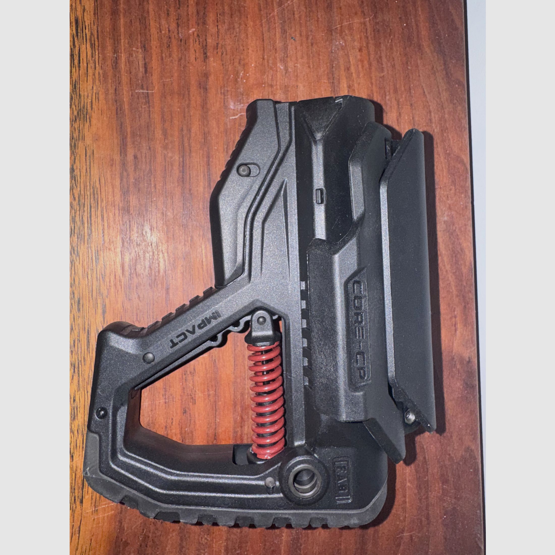 FAB Defense GL-CORE IMPACT CP, noir - stock télescopique AR15/AR10