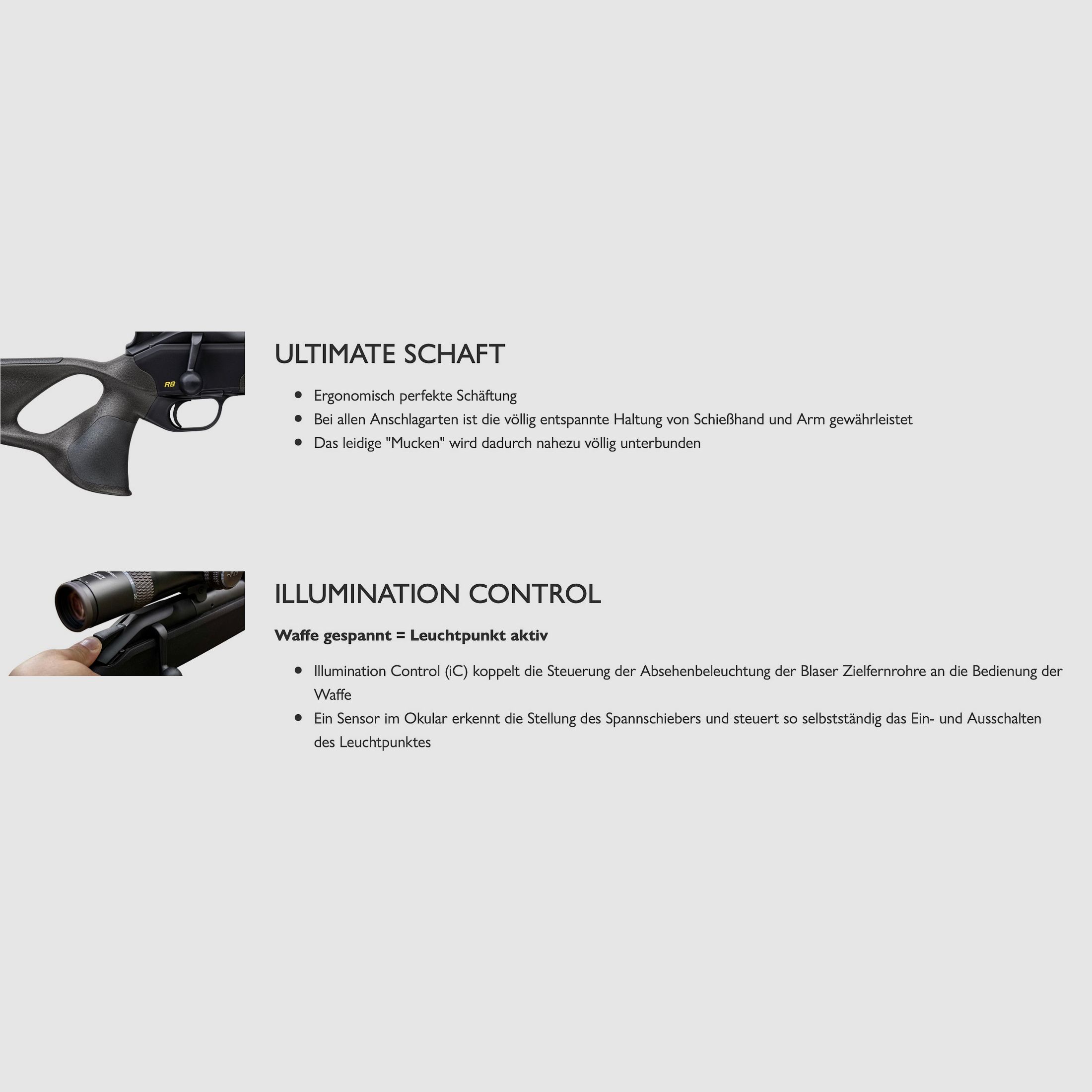 Blaser repeating rifle R8 Ultimate Carbon .308 Win. without sights