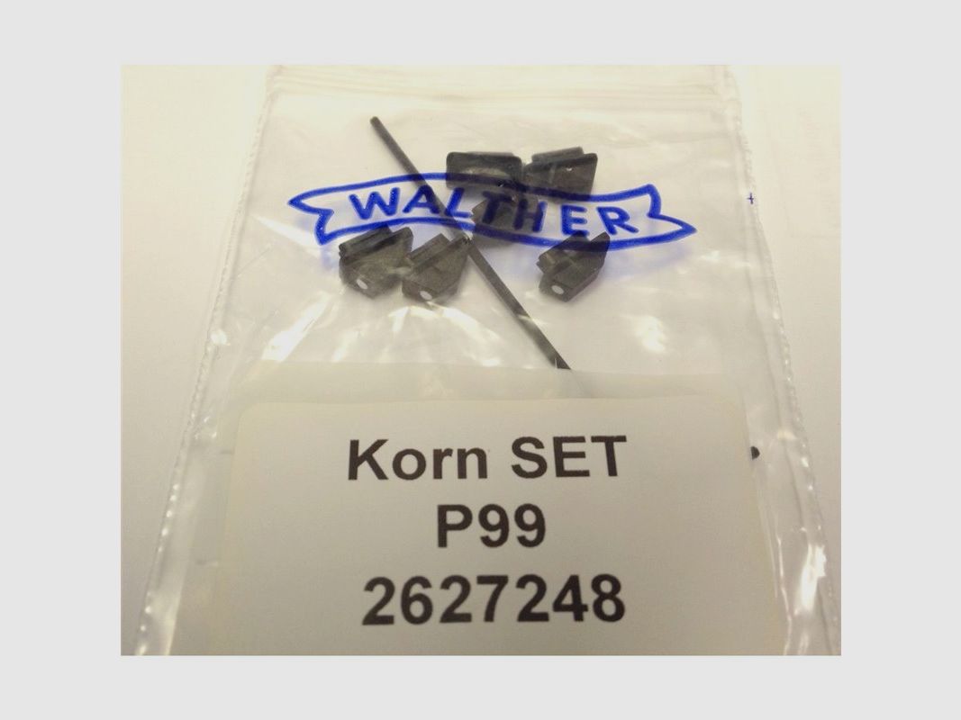 Walther P99 Set mit Kimme und Korn