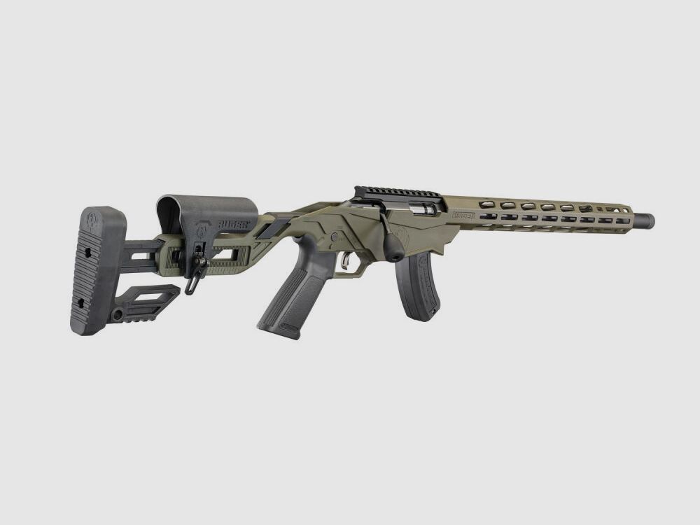 Ruger Precision Rimfire Cerakote green