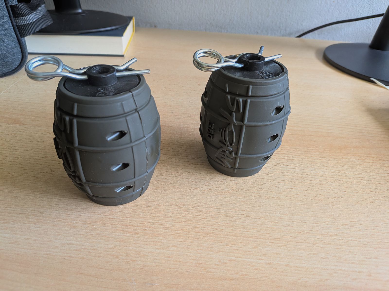 2x ASG Storm 360 Grenade (Gen 3) OD Green