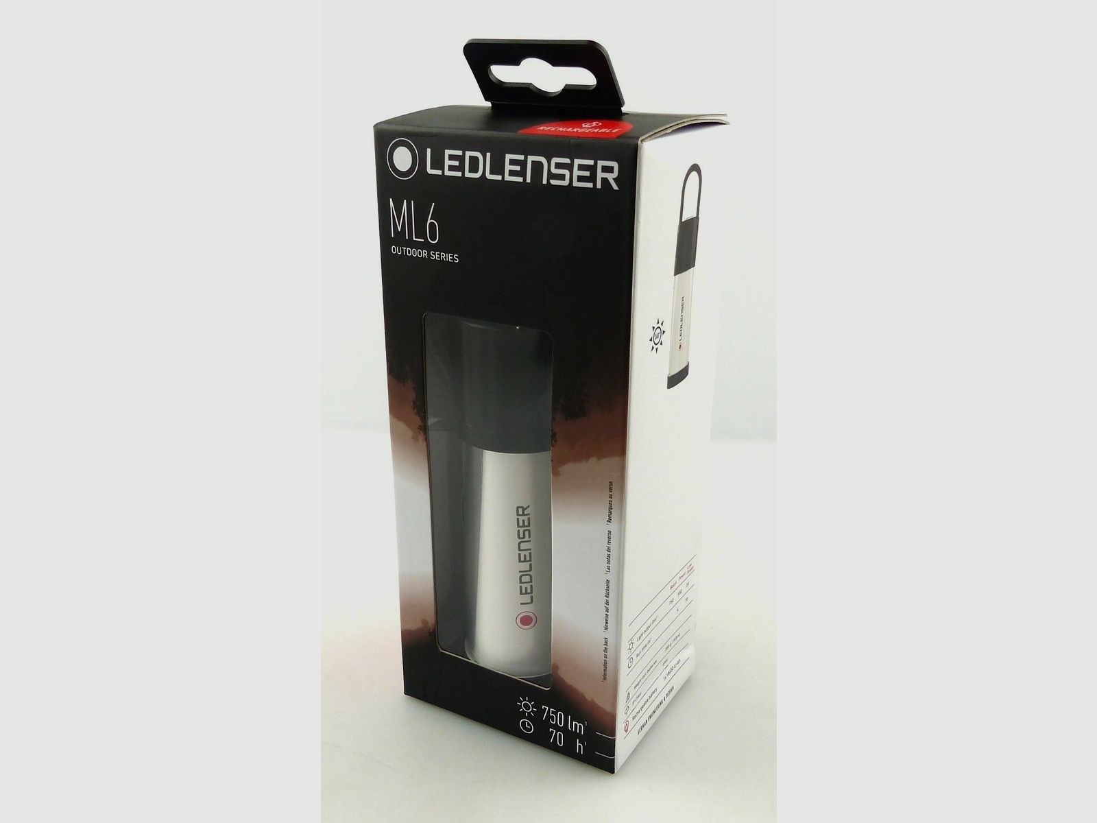 Ledlenser 500929 ML6 Lampa LED do użytku na zewnątrz Lampa kempingowa 750 lumenów