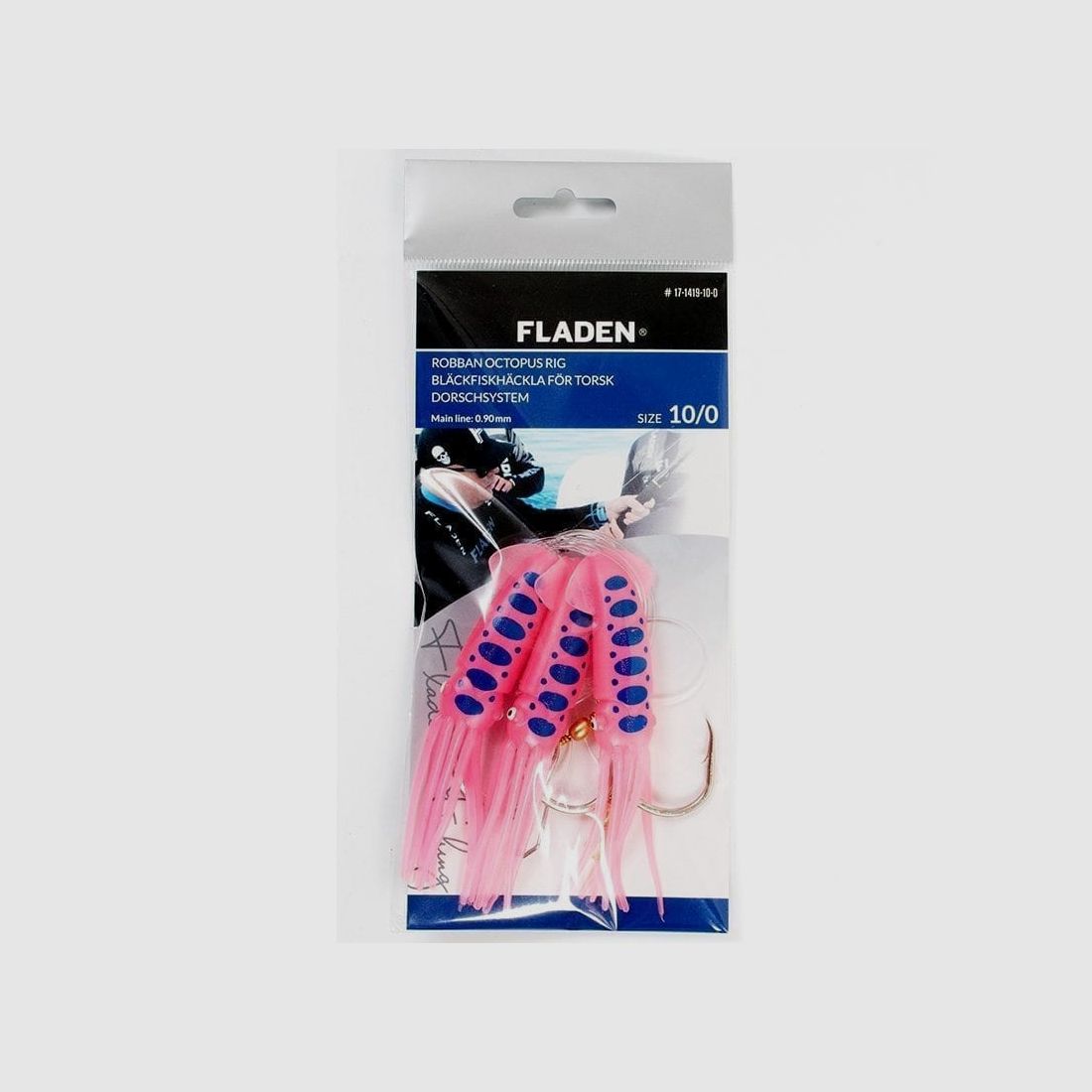 Fladen Rig 17-1419-10-0 Robban Octopus Pink/Blue