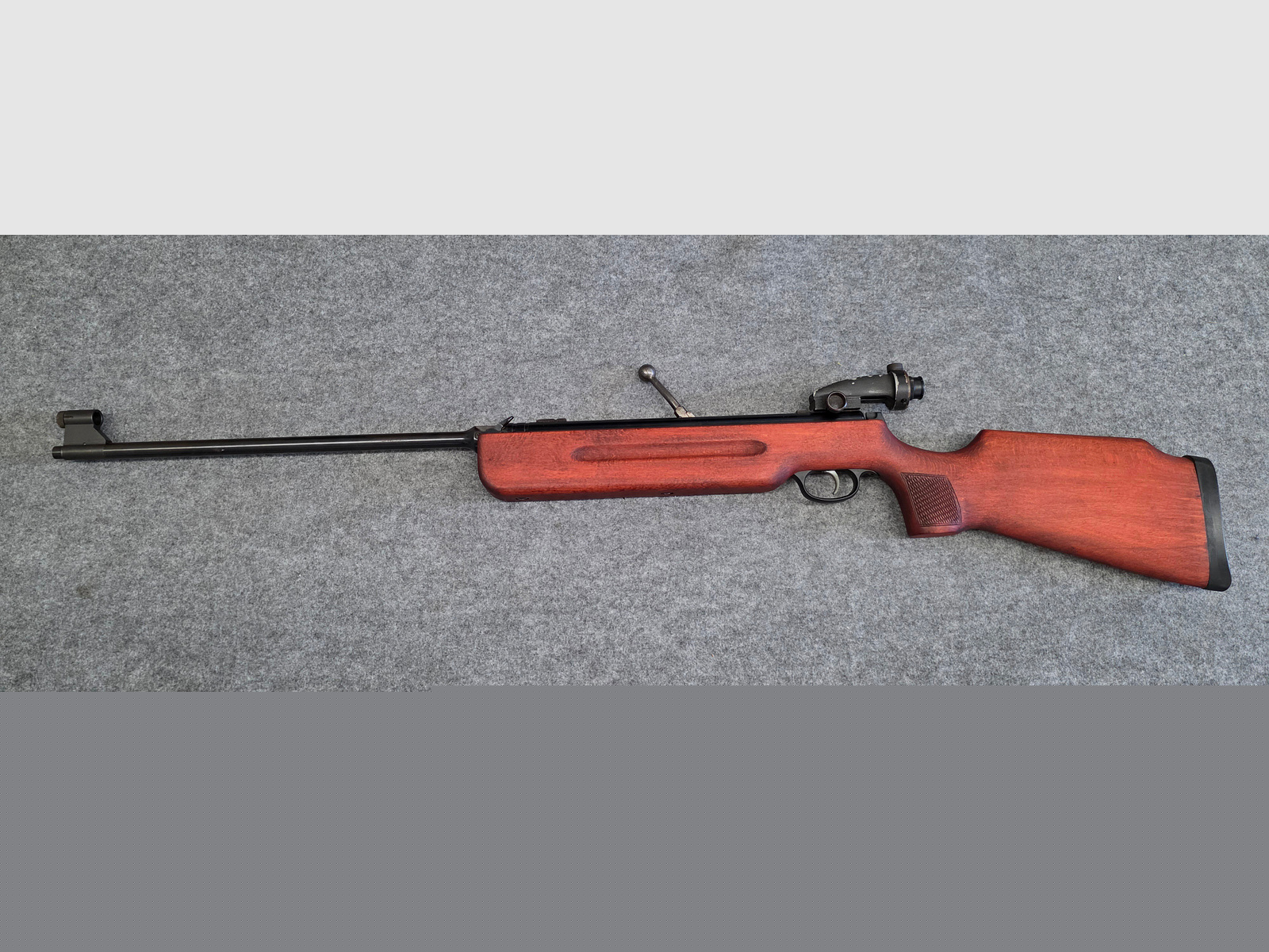 Q1 Supporto per tunnel di grano inclinato Haenel Mod. 3.112 con diottro e scatto fine caricatore cal. 4,5mm Diabolo 311 - 2