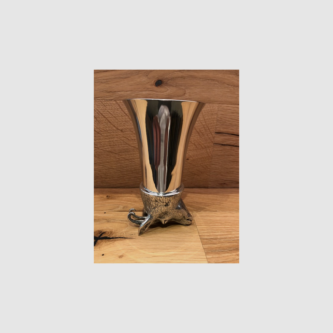Jagerbeker van Tin – Gems – 13cm, afbeelding 2 van 3