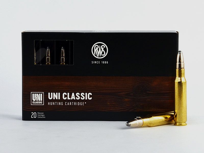 RWS .308 Winchester, UNI-Classic 180grs 1 verpakking (20 schoten à €3,49 per stuk)