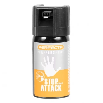 Gaz pieprzowy Perfecta Stop Attack stożek 40 ml