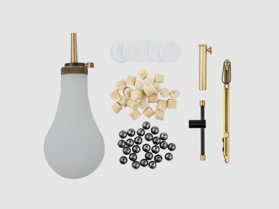 Set zur Ladung von Schwarzpulver mit Perkussion, Bild 2 von 5