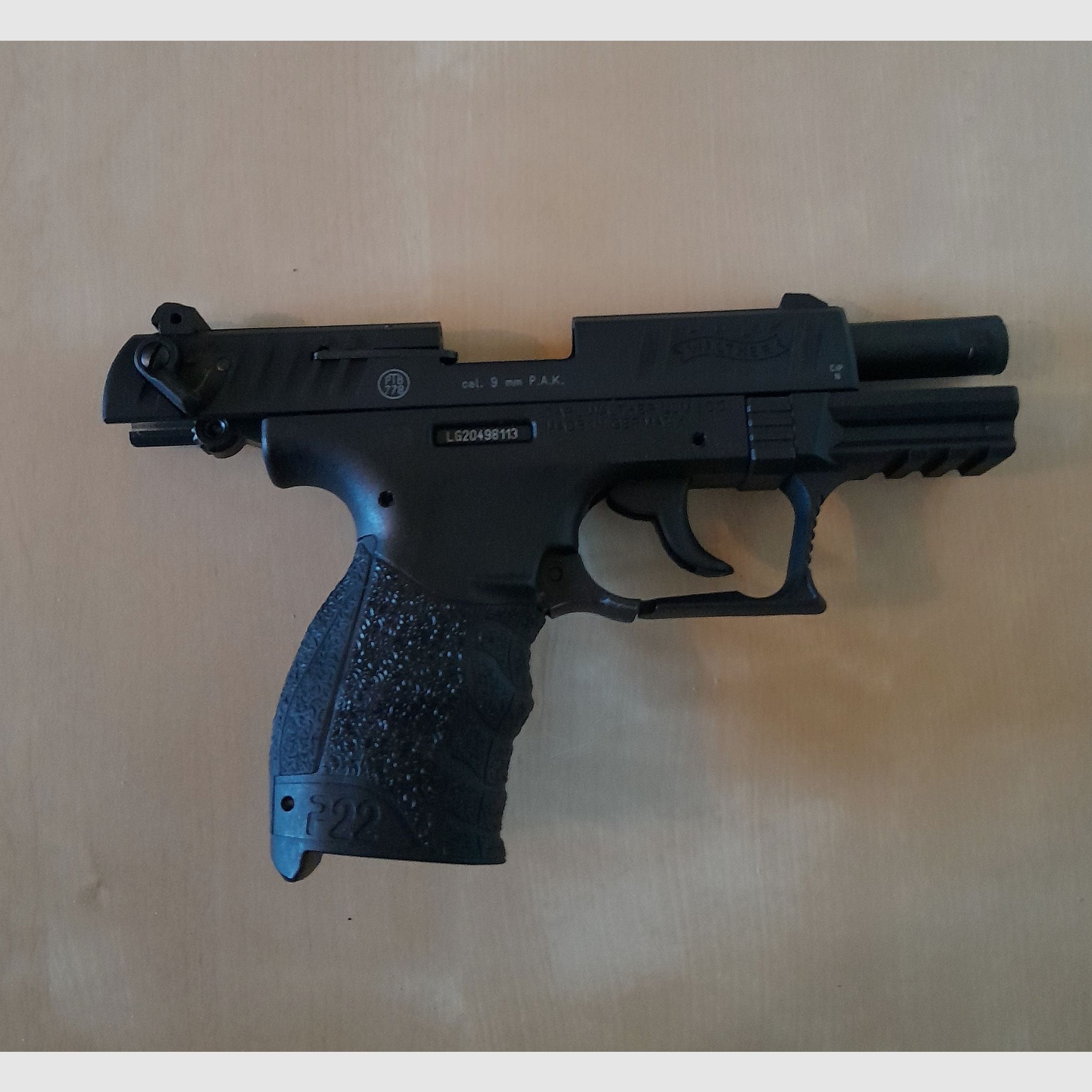 Umarex Walther P22Q mit Zubehör