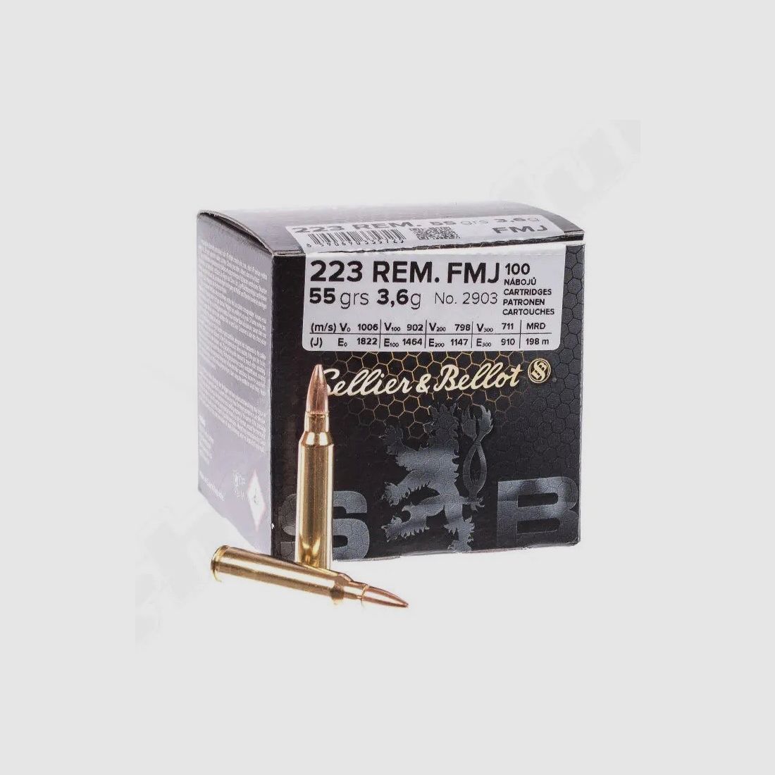 S&B Munition .223 Rem. 