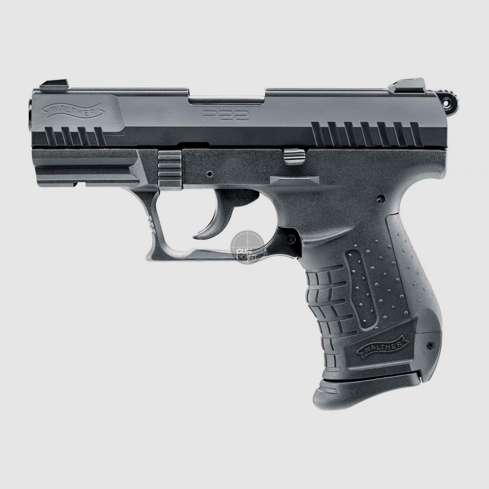 Schreckschuss - Gas Signal Pistole - Walther P22 - 9 mm P.A.K.