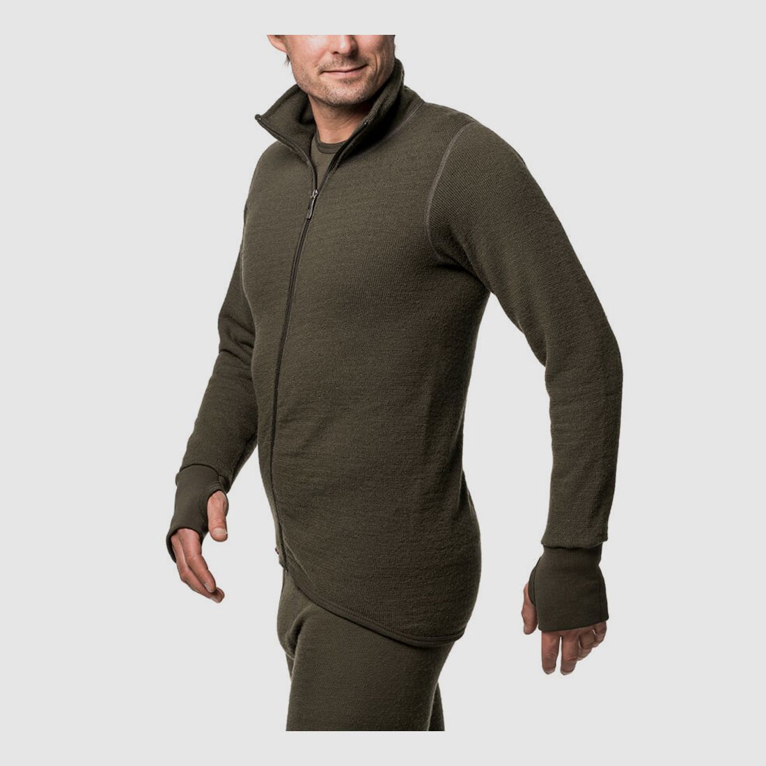 Woolpower Full Zip Jacke Grün XXL