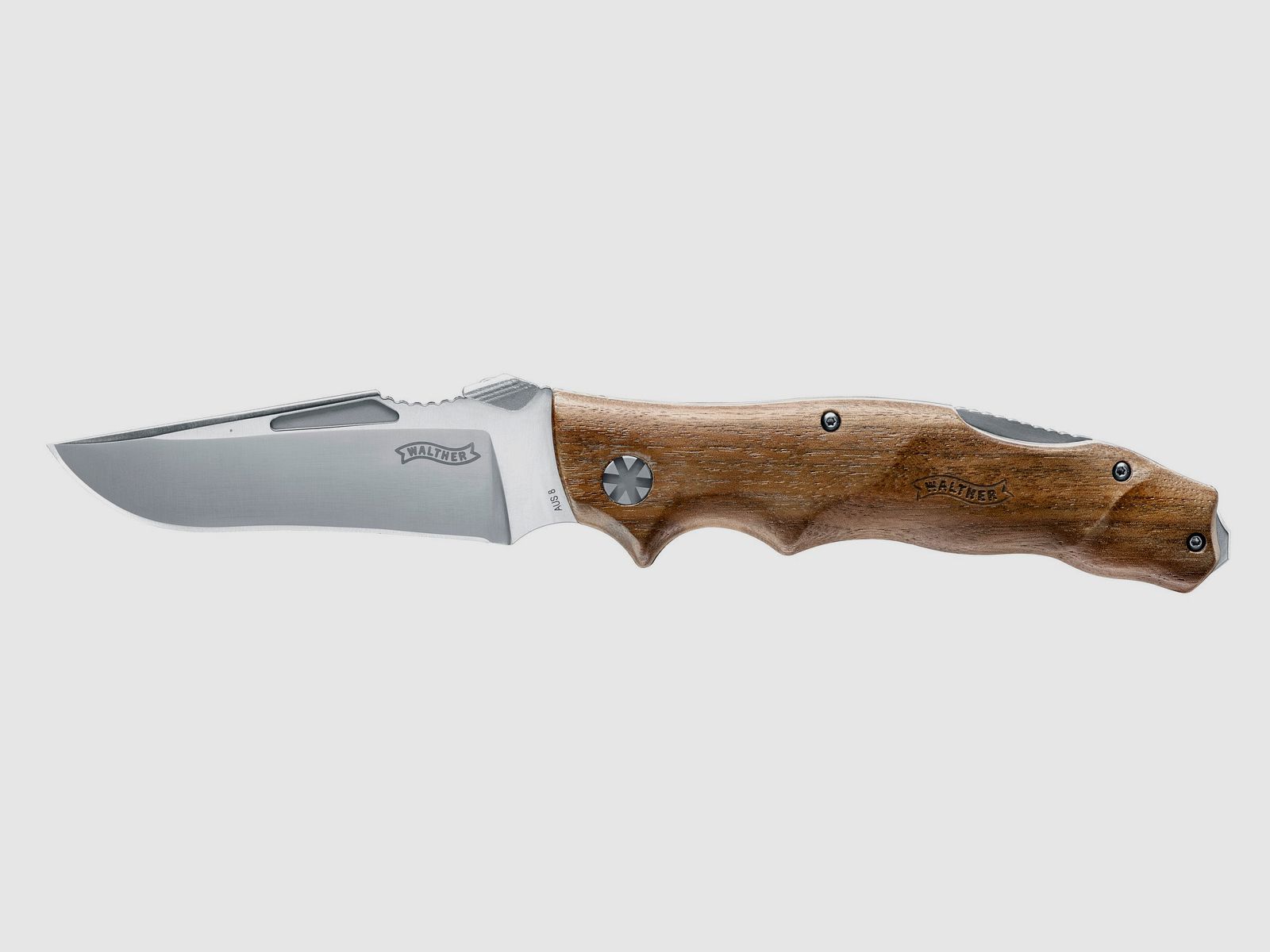 Walther Taschenmesser AFW Adventure Folder Wood