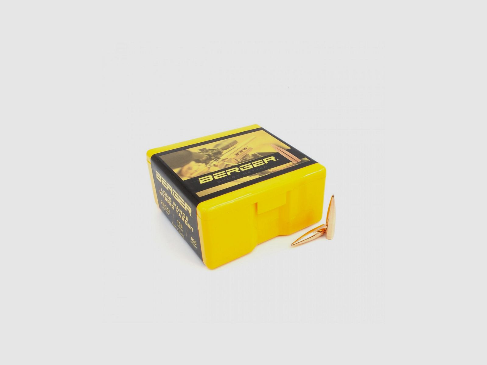 BERGER GESCHOSSE Kal. 25 (.257") LONG RANGE HYBRID TARGET 135GR 100ST, Bild 2 von 6
