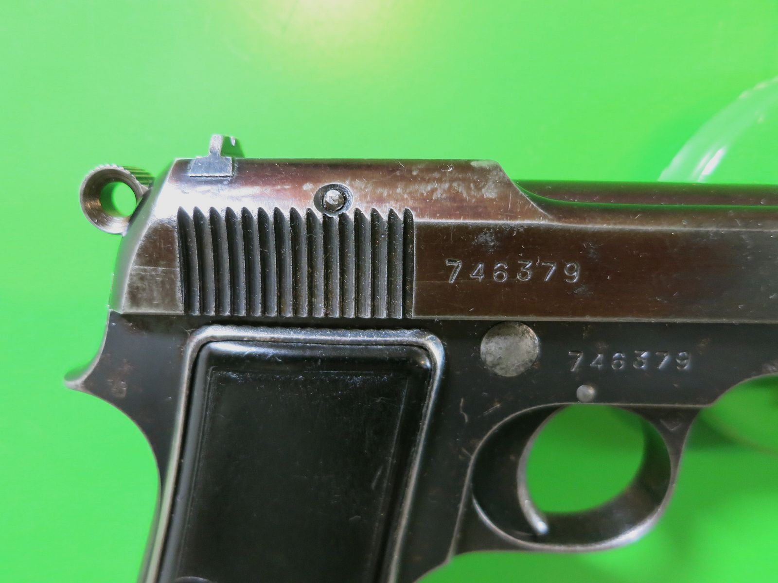 Halbautomatische  Beretta M1934,  9 mm Kurz (380 Auto), Luftwaffe/Heer      #53-