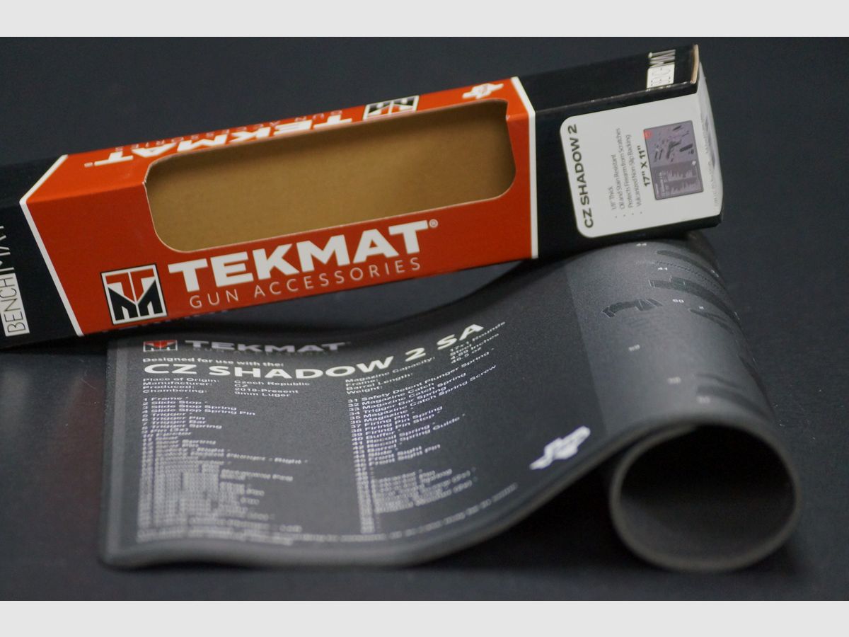 TekMat CZ Shadow 2 Gun Cleaning Mat, Bild 2 von 2