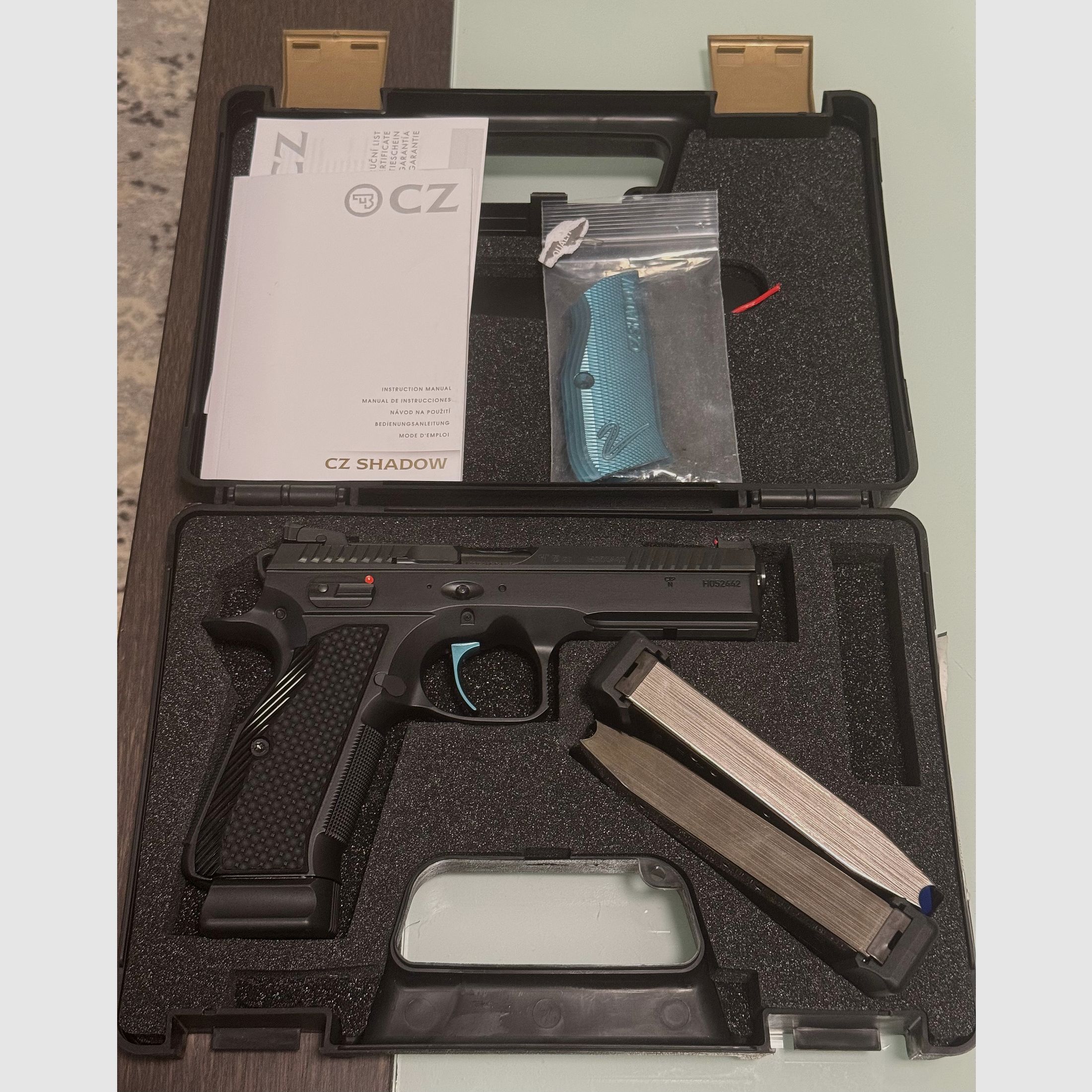 CZ Shadow 2 SA 9mm Luger gepflegt.