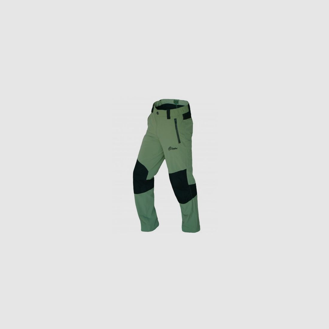 Khaki-Schwarze Hose