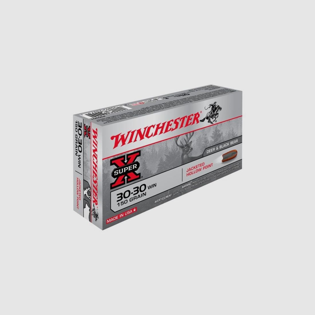 Cartucce Winchester Hollow Point - Cal. 30.30, immagine 1 di 5