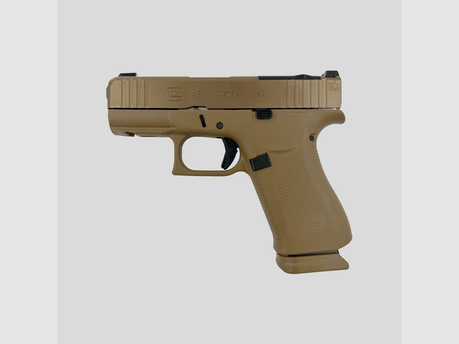 Glock – G43X Coyote [9mm Para], Bild 1 von 3