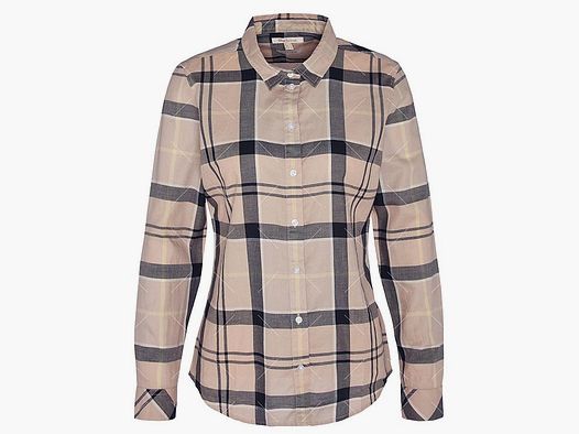 Barbour Bluse Bredon Lemon dress tartan