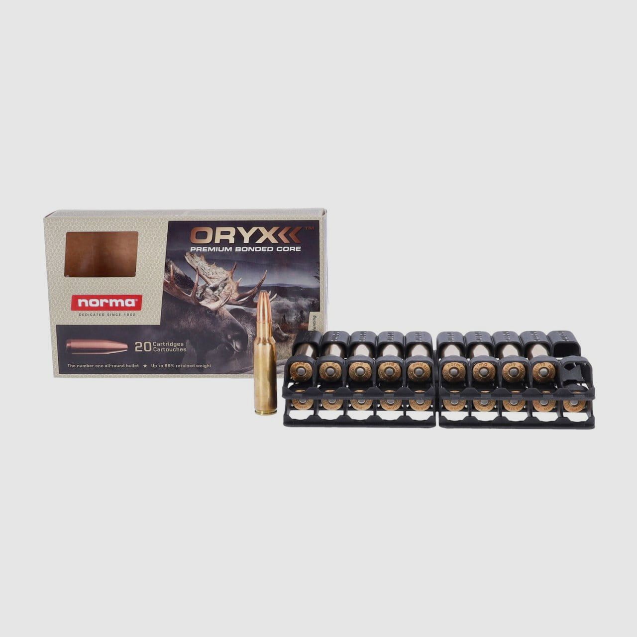Blaser 8,5x55 Norma Oryx 230 Gr. - 20 Stk.