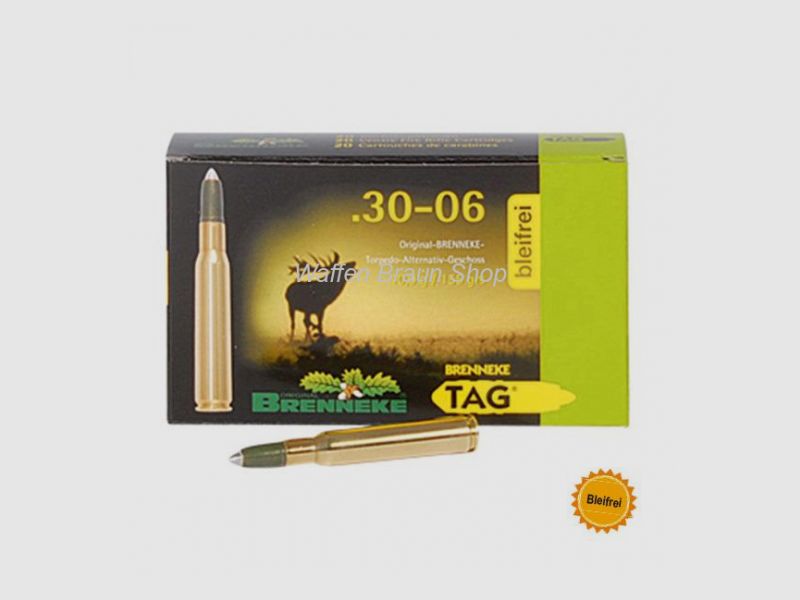 BRENNEKE .30-06 TAG 10G A20 Bleifrei