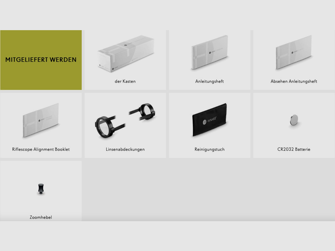 Hawke VANTAGE 14401 30 WA 1-8X24 CERCLE POINT Réticule lumineux