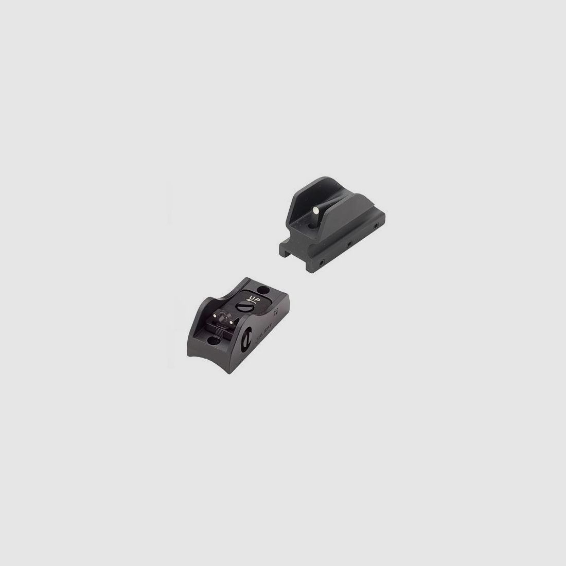 T-sight set Rib Ghostring 3-Dot white