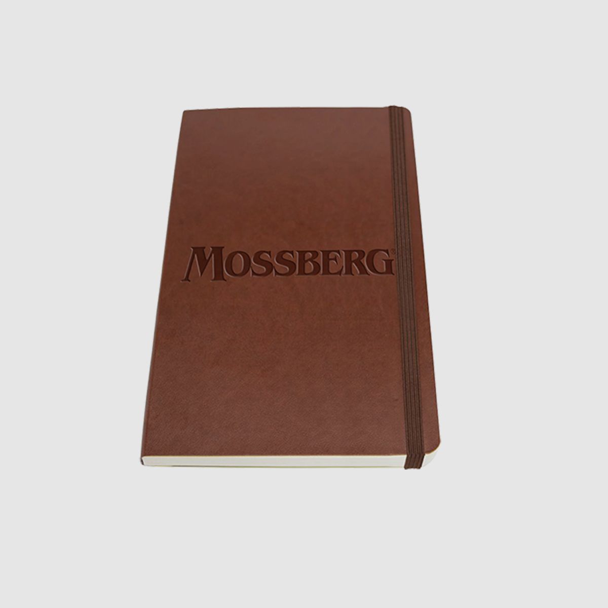 Notebook leather cover lined