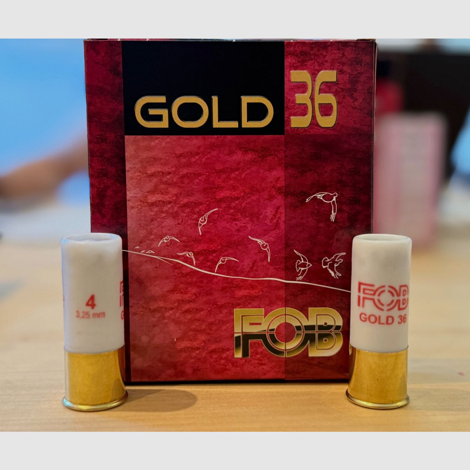 FOB Gold 36 - 12/70 - 36g - No. 4 (3.25mm) - Lead