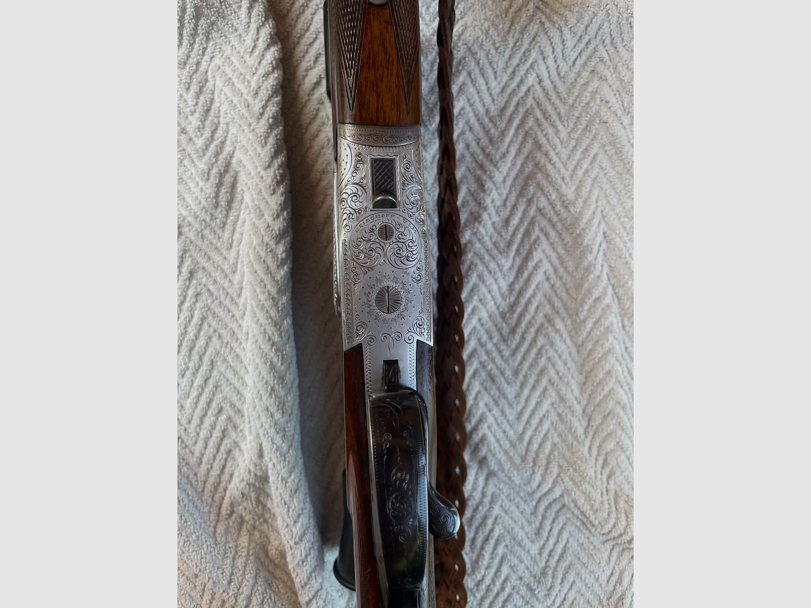 Krieghoff doppietta 7x57R / 16/70, HANDSPANNER, immagine 7 di 8