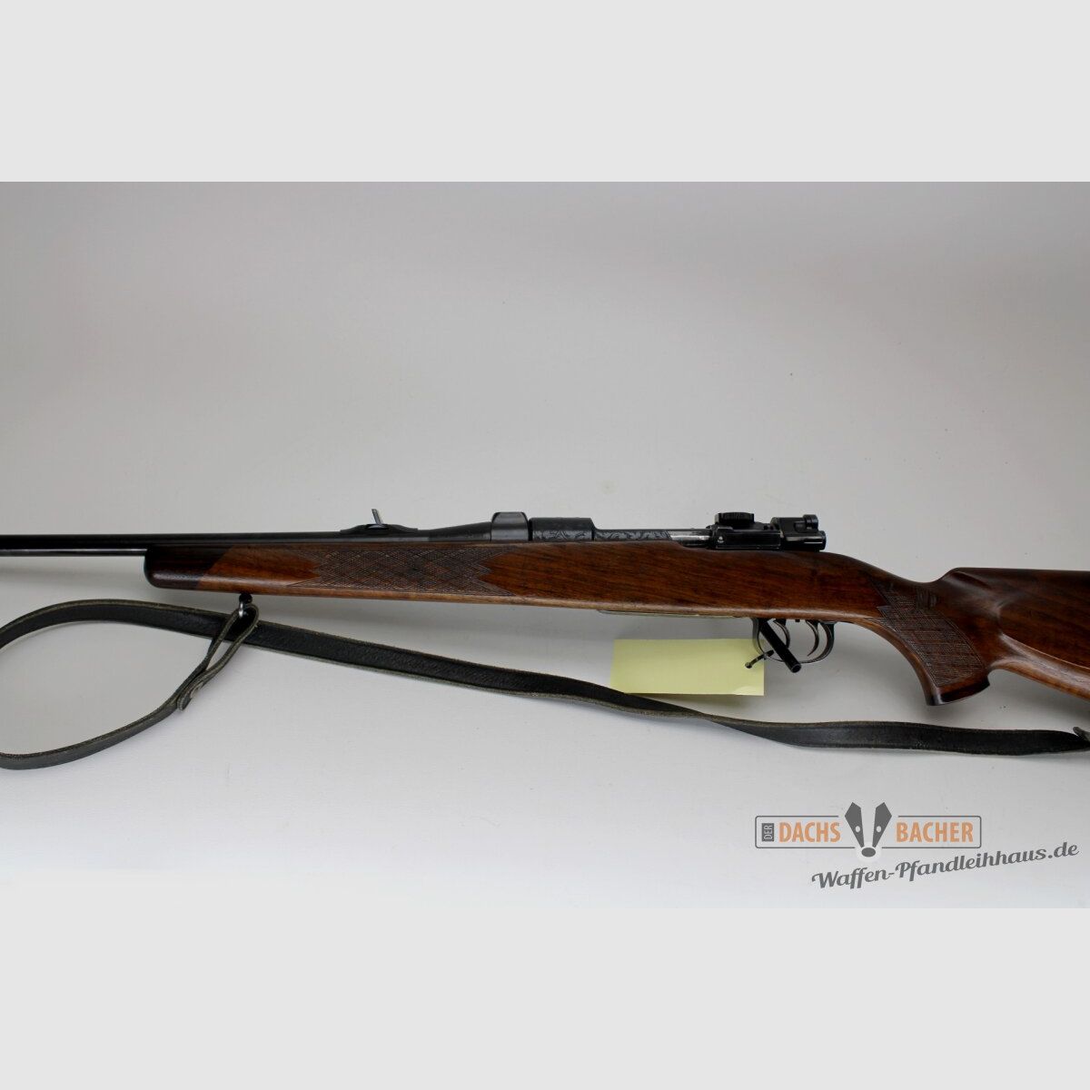 Rep. carabine J. Hensel Rothenburger Waffeneck cal. 7x64 98er conversion de chasse avec gâchette, image 3 sur 9