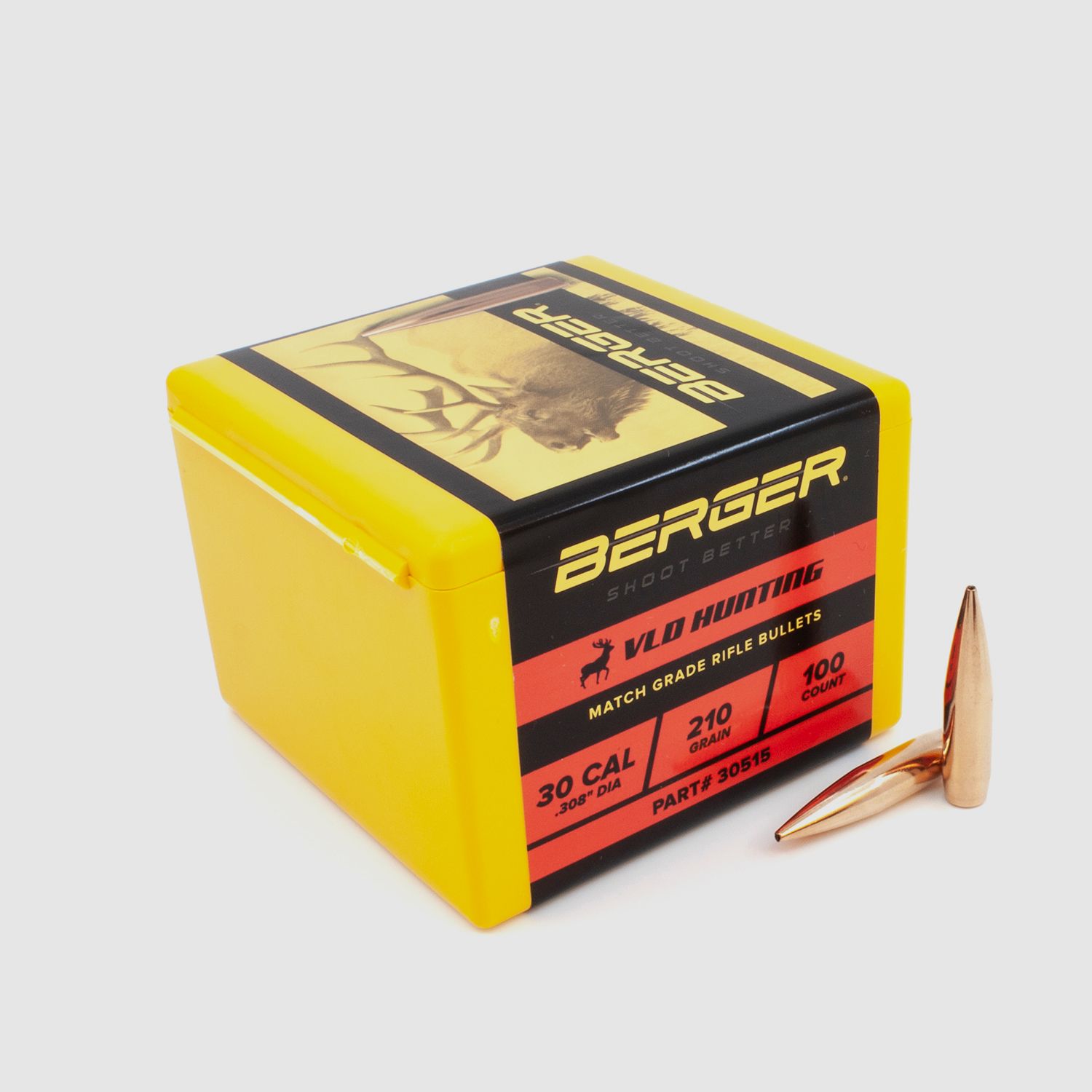 Berger Geschoss .30 VLD Hunting 210GR 100 Stück