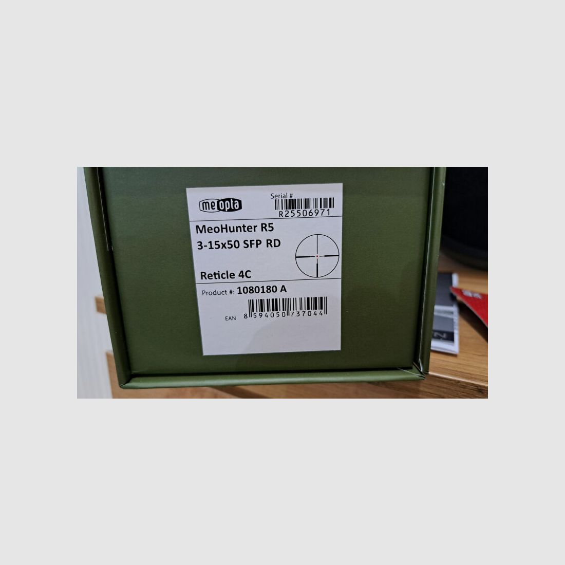 Bergara Bergara TD 13 , Kal. .308 Win., 18 Zoll Lauf , Mündungsgewinde 5/8x24; Meopta Zielfernrohr R5 SFP RD 3-15x50 Abs. 4c Leuchtpunkt; Schalldämpfer HQS Hunter 7,62mm , 5/8"x24 inkl. Neoprenschutz