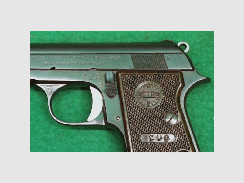 Astra Unceta And Pistol Mod. Cub 25