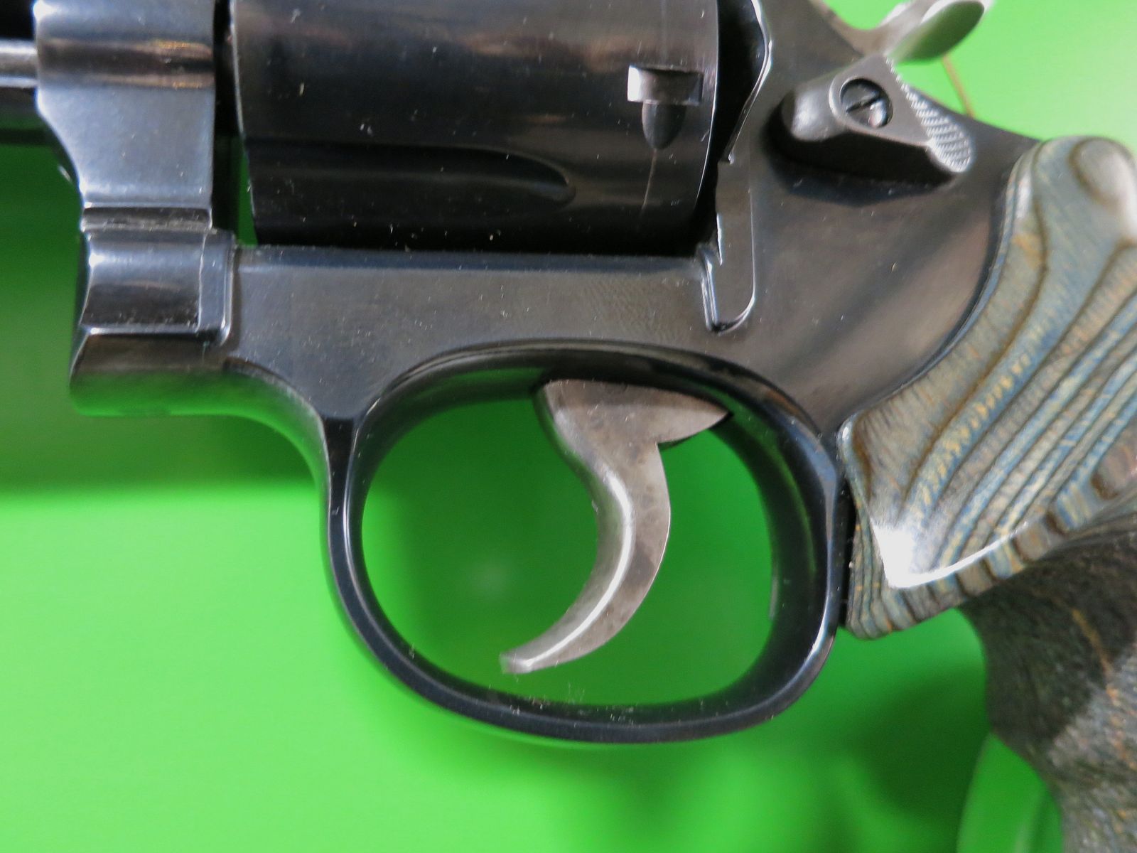 Revolver SMITH & WESSON Modell 586-5, Target Champion 6", Kal. 38/357 Mag, Royal Blue   #33-