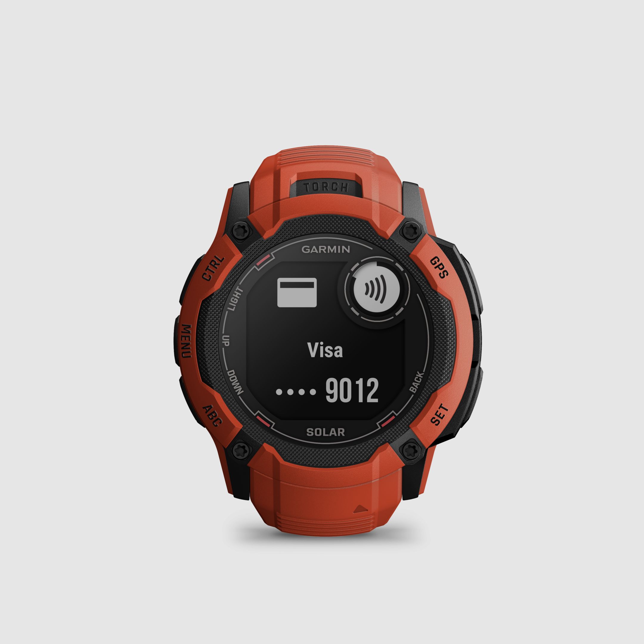 Garmin Instinct® 2X Solar, Rot