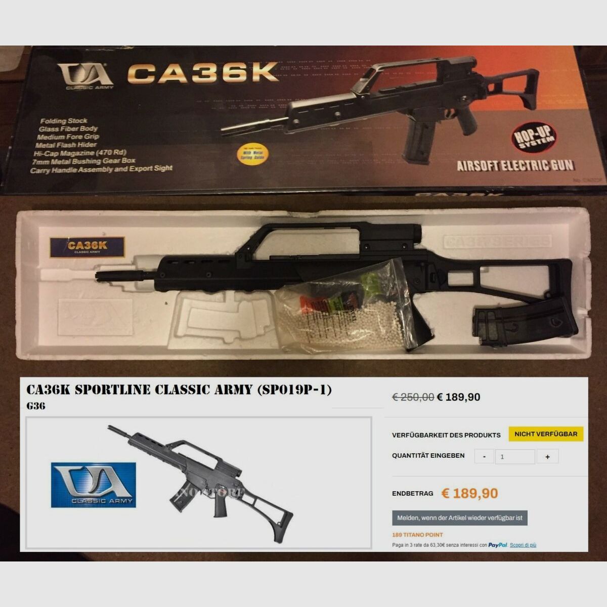 Airsoft complete package