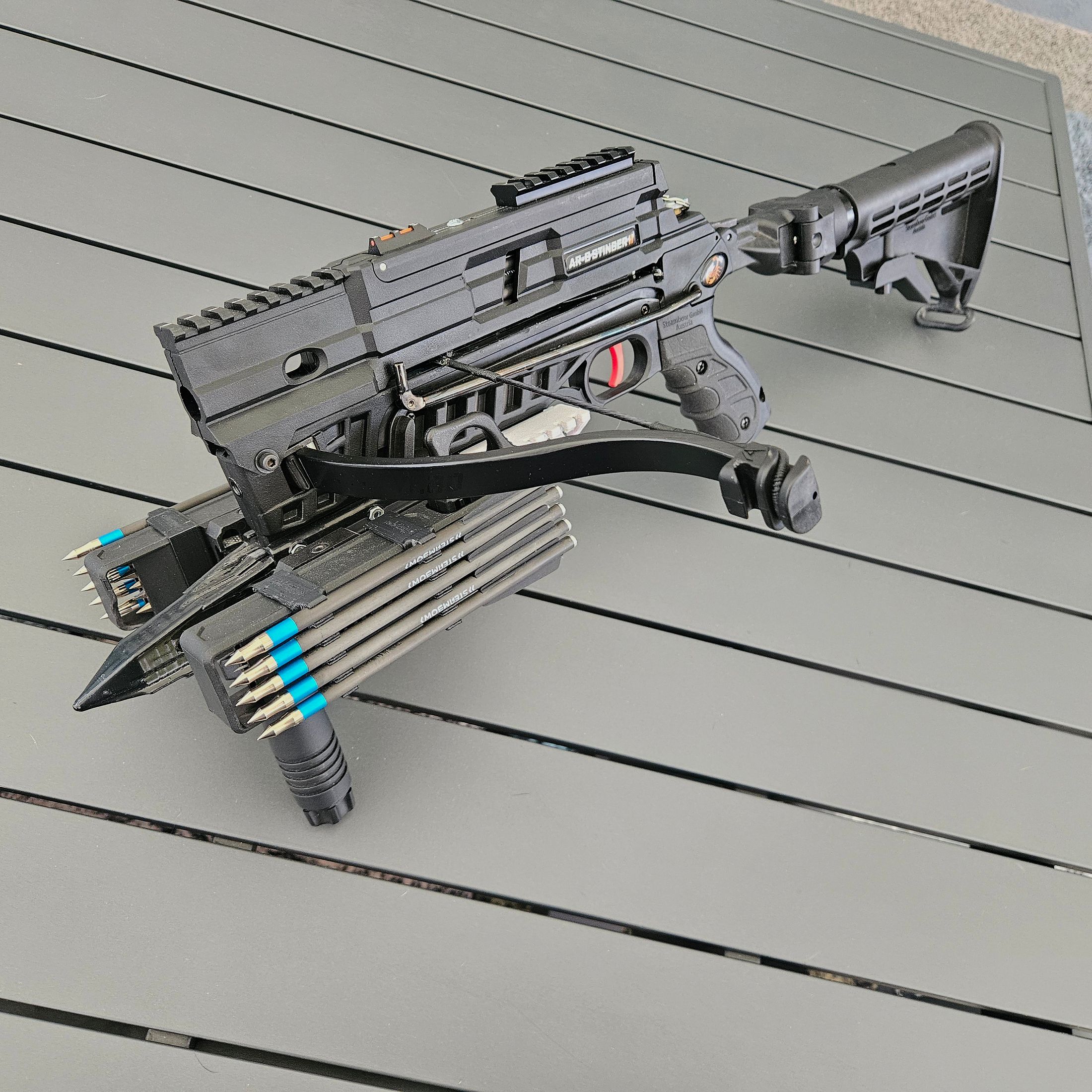 Steambow AR 9 Pistolenarmbrust Set