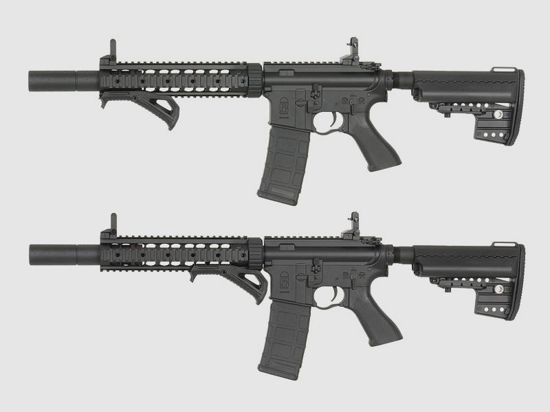 Poignée avant pour Airsoft version large angulaire en Dark Earth