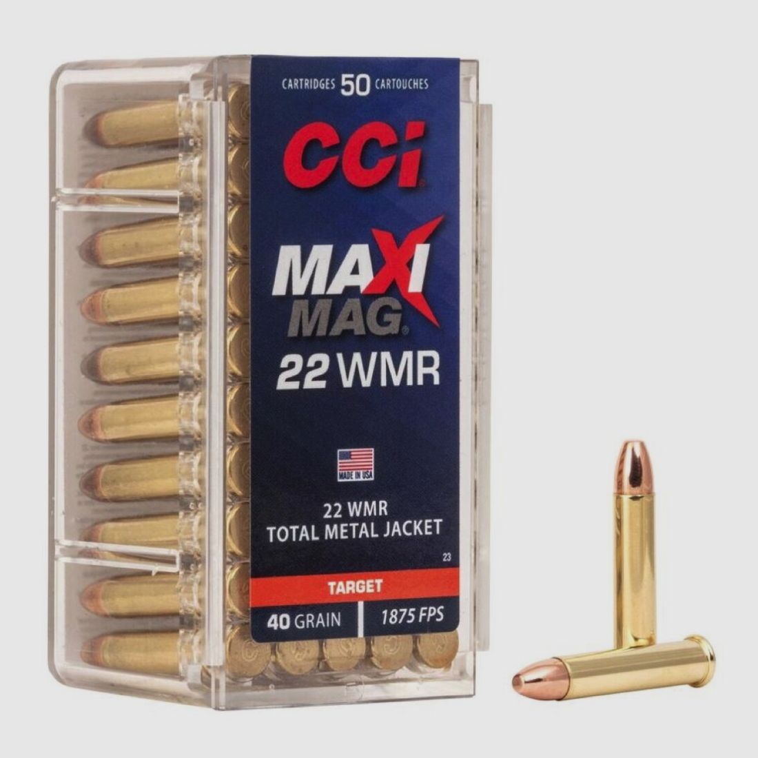 CCI Maxi-Mag TMJ 40grs 50St .22wmr