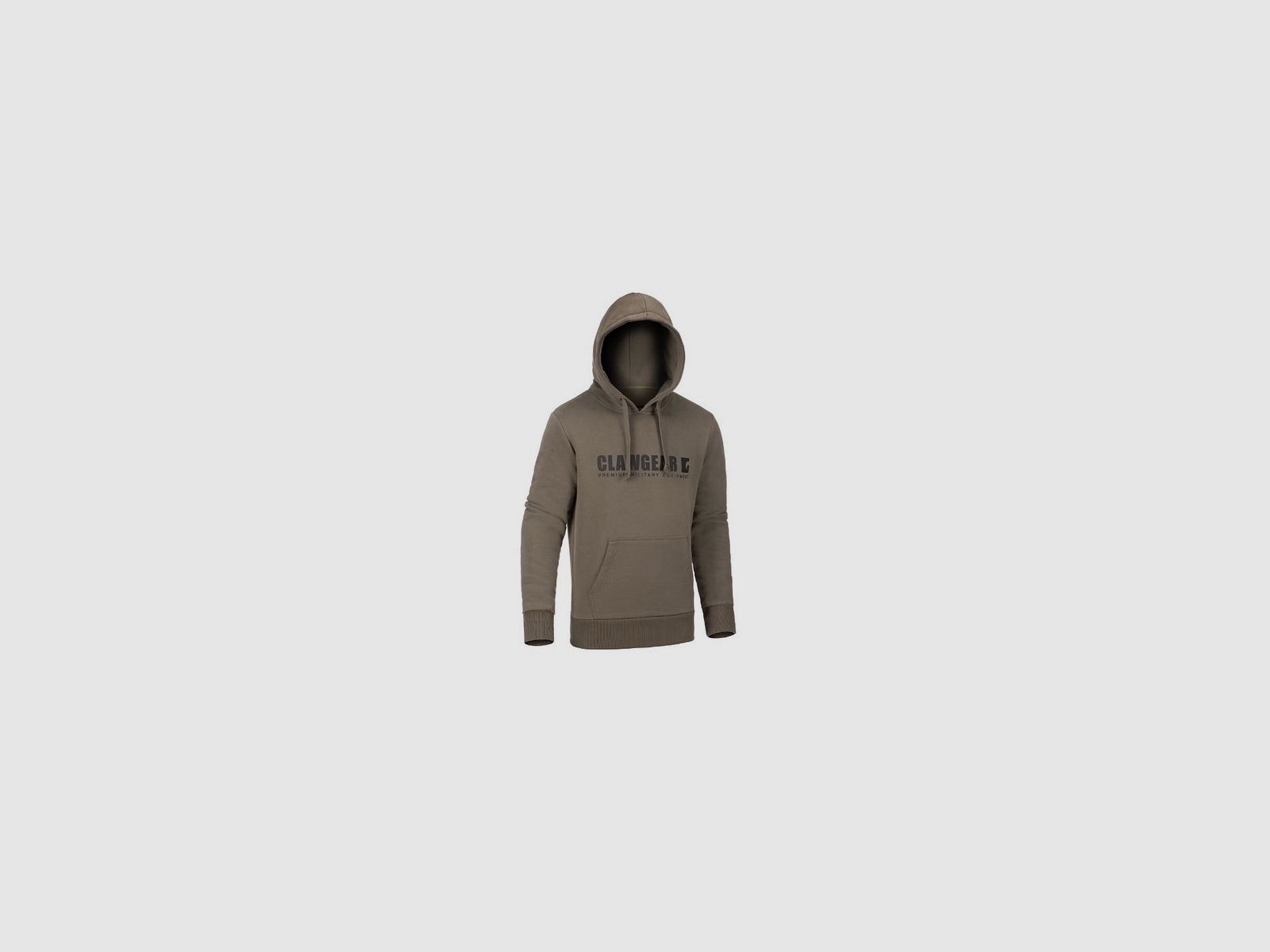 CLAWGEAR Logo-Kapuzenpullover RAL7013, Bild 3 von 4