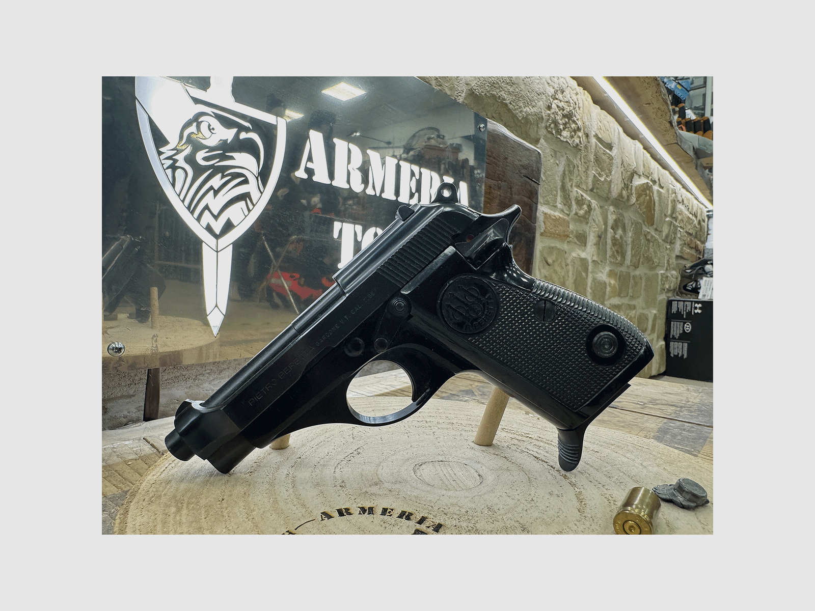 USATO – PISTOLA – BERETTA MOD. 70 cal. 7,65, immagine 1 di 5