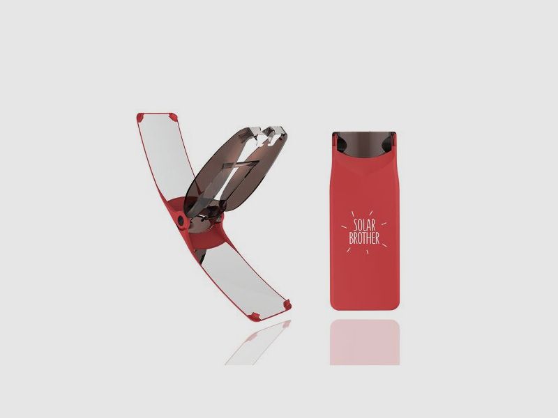 Solar Brother – Suncase Solar Fire starter – Rød