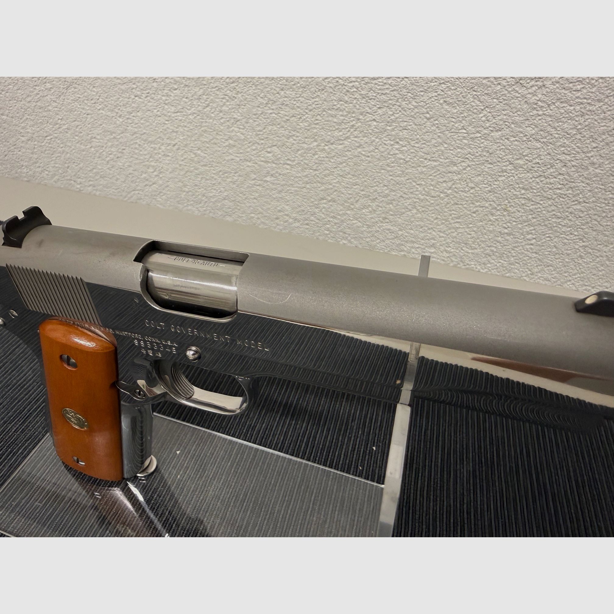 Colt MK IV Series 80 1911 Government in Chrom Kaliber .45Auto  ACP sehr selten!